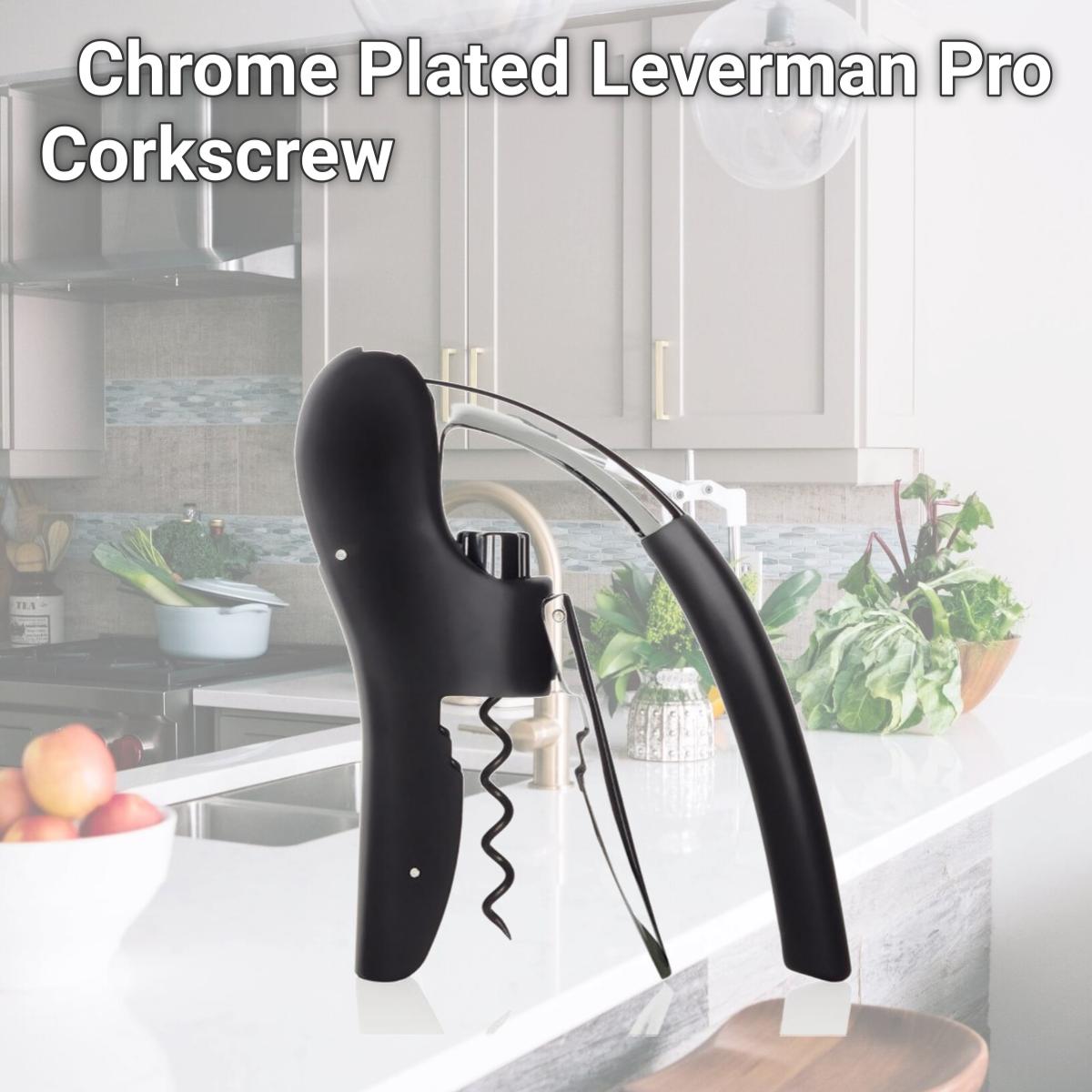 Picture of Blomus 63598 Chrome Plated Leverman Pro Corkscrew