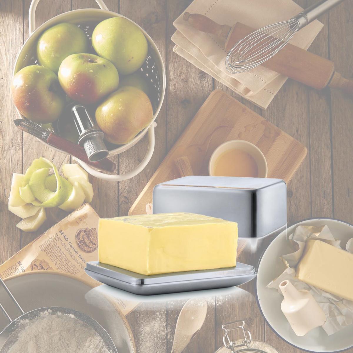 Picture of Blomus 63638 Stainless Steel Matt Butter Dish, Medium