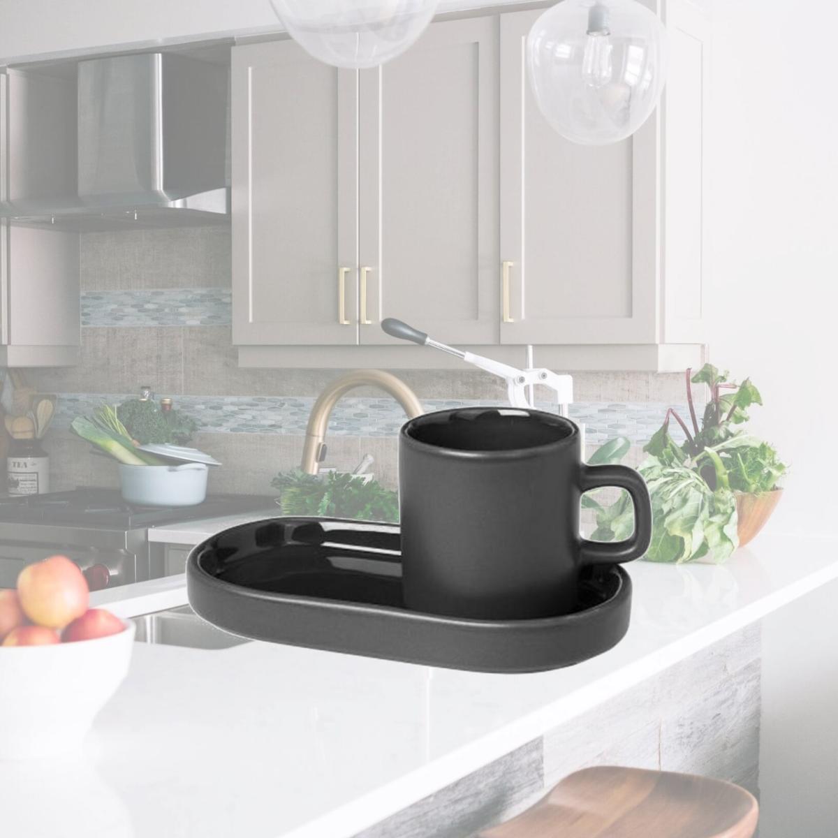 Picture of Blomus 63714 PILAR Espresso Cups  Agave Green - Set of 2