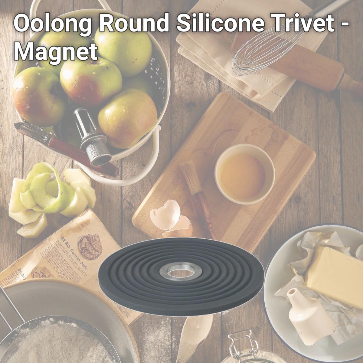 Picture of Blomus 63778 Oolong Round Silicone Trivet - Magnet