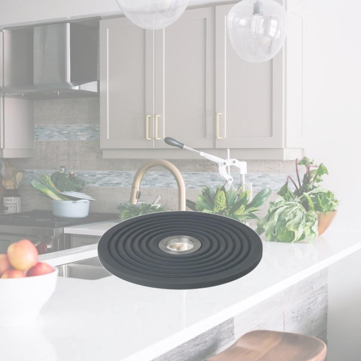 Picture of Blomus 63778 Oolong Round Silicone Trivet - Magnet