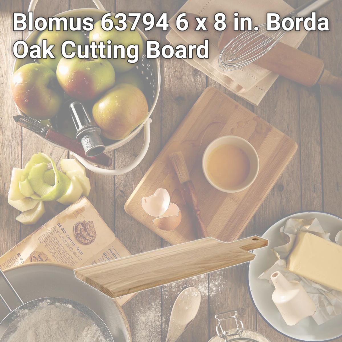 Picture of Blomus 63794 6 x 8 in. Borda Oak Cutting Board