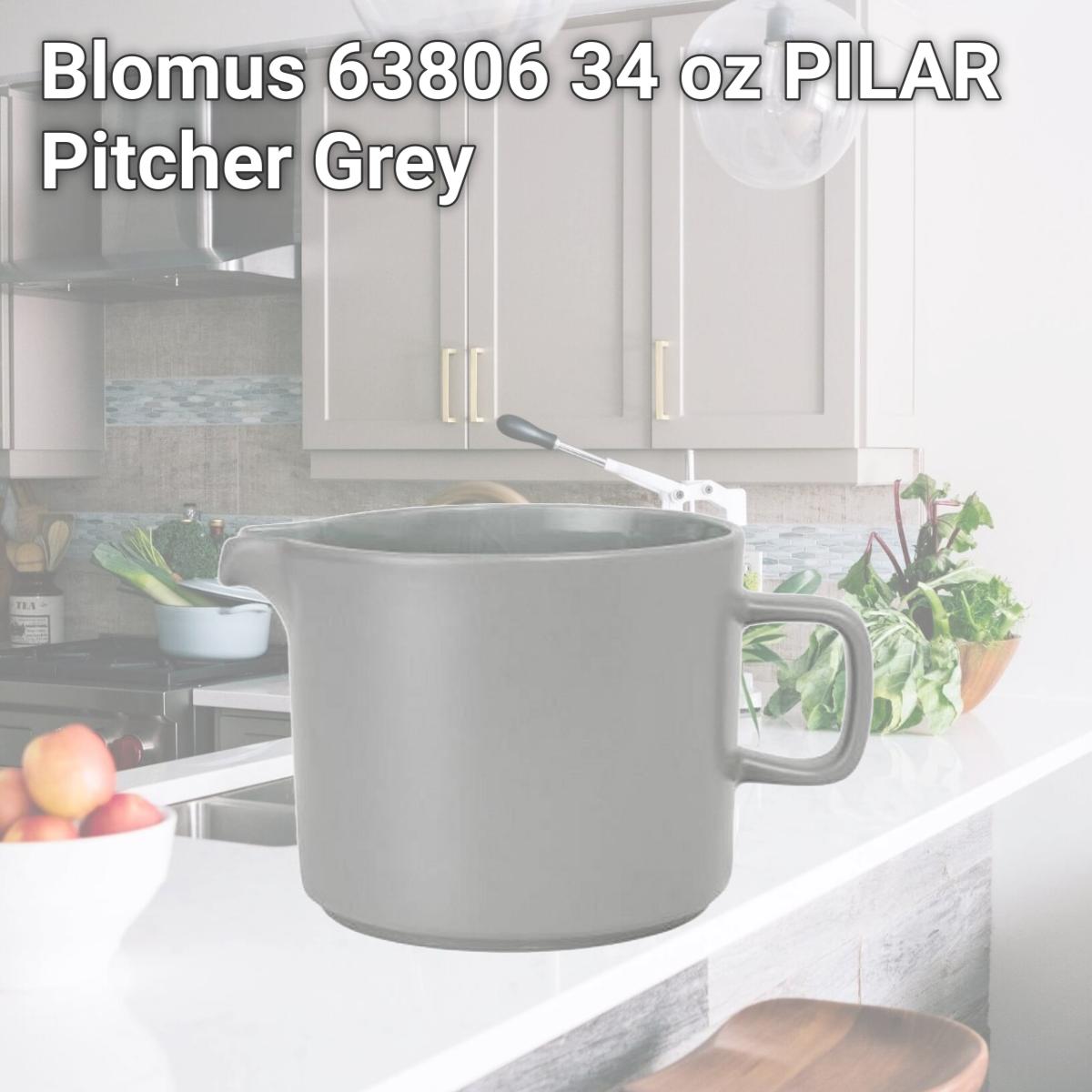 Picture of Blomus 63806 34 oz PILAR Pitcher  Grey