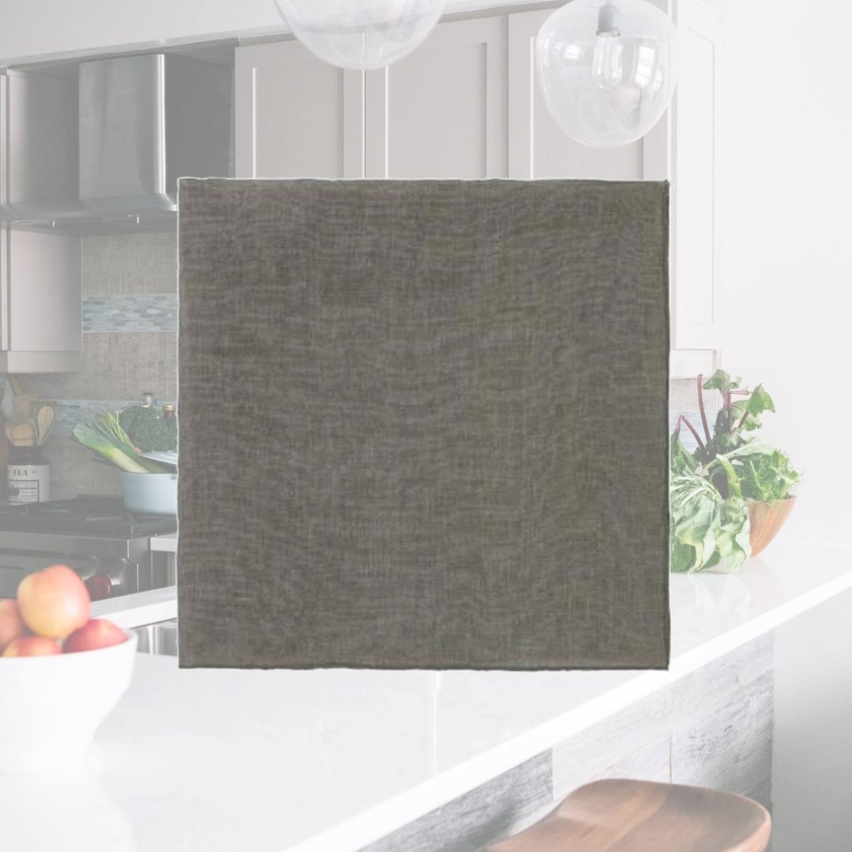Picture of Blomus 63726.4 17 x 17 in. Lineo Linen Table Napkin, Agave Green - Set of 4