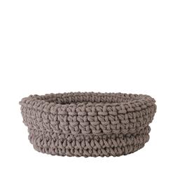 65648 8 X 16 In. Cobo Knitted Basket, Fungi