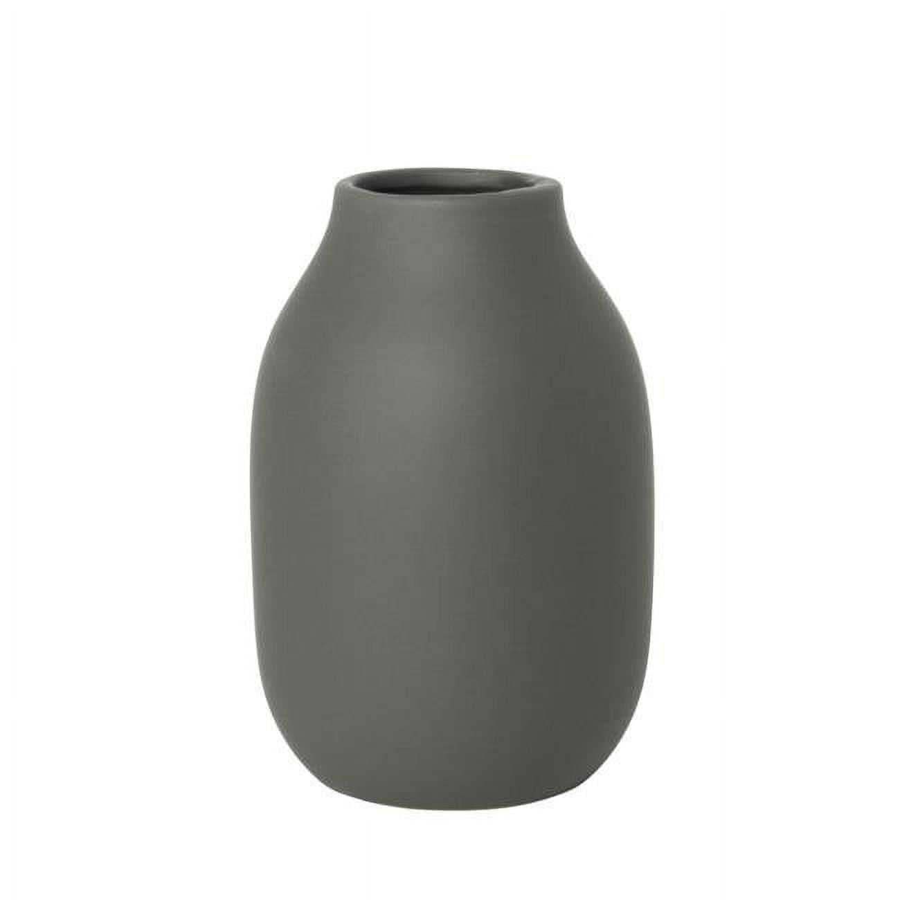 65905 6 X 4 In. Colora Porcelain Vase, Agave Green