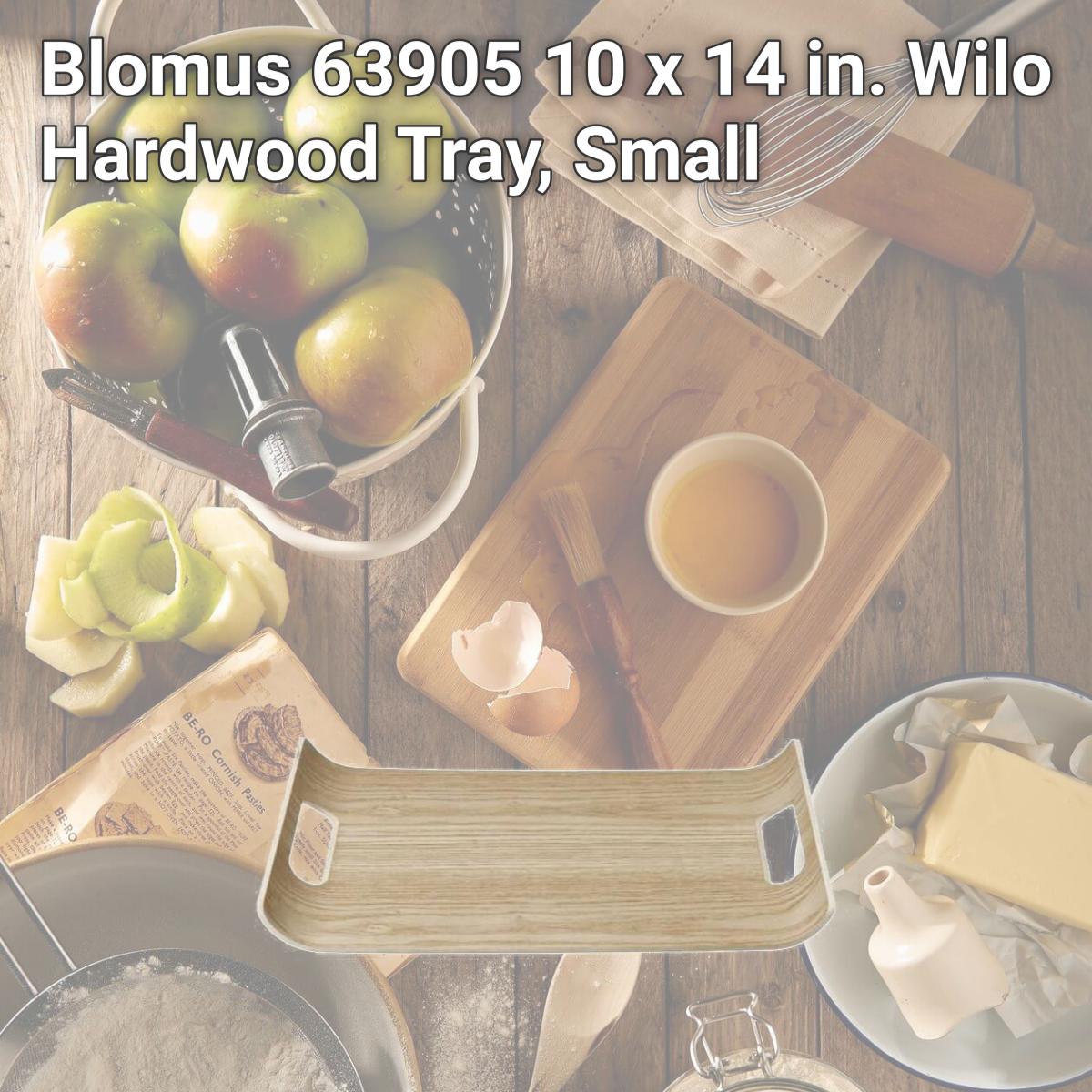 Picture of Blomus 63905 10 x 14 in. Wilo Hardwood Tray, Small