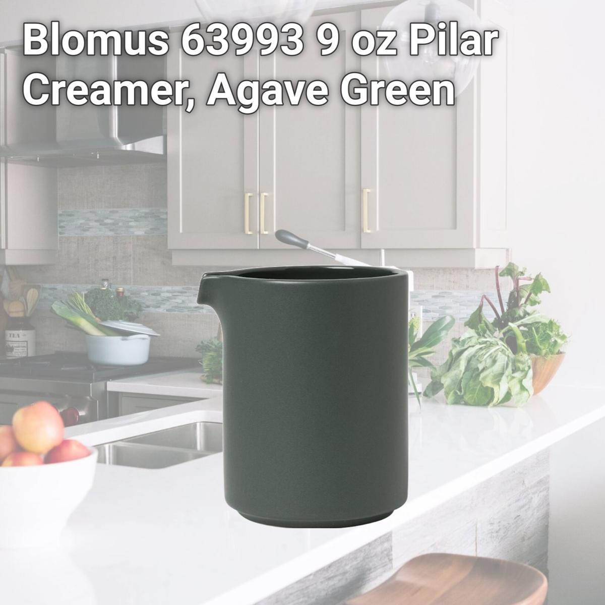 Picture of Blomus 63993 9 oz Pilar Creamer, Agave Green