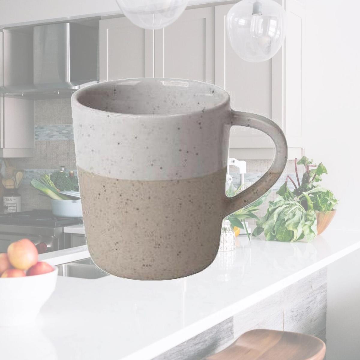 Picture of Blomus 64115.4 2.4 oz Sablo Ceramic Stoneware Espresso Mug, Set of 4