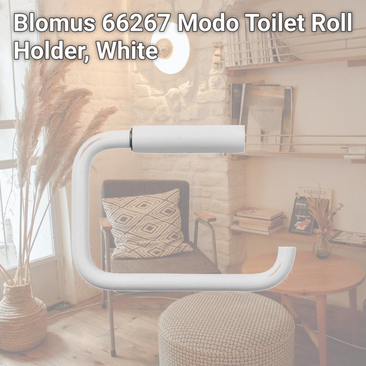 Picture of Blomus 66267 Modo Toilet Roll Holder, White