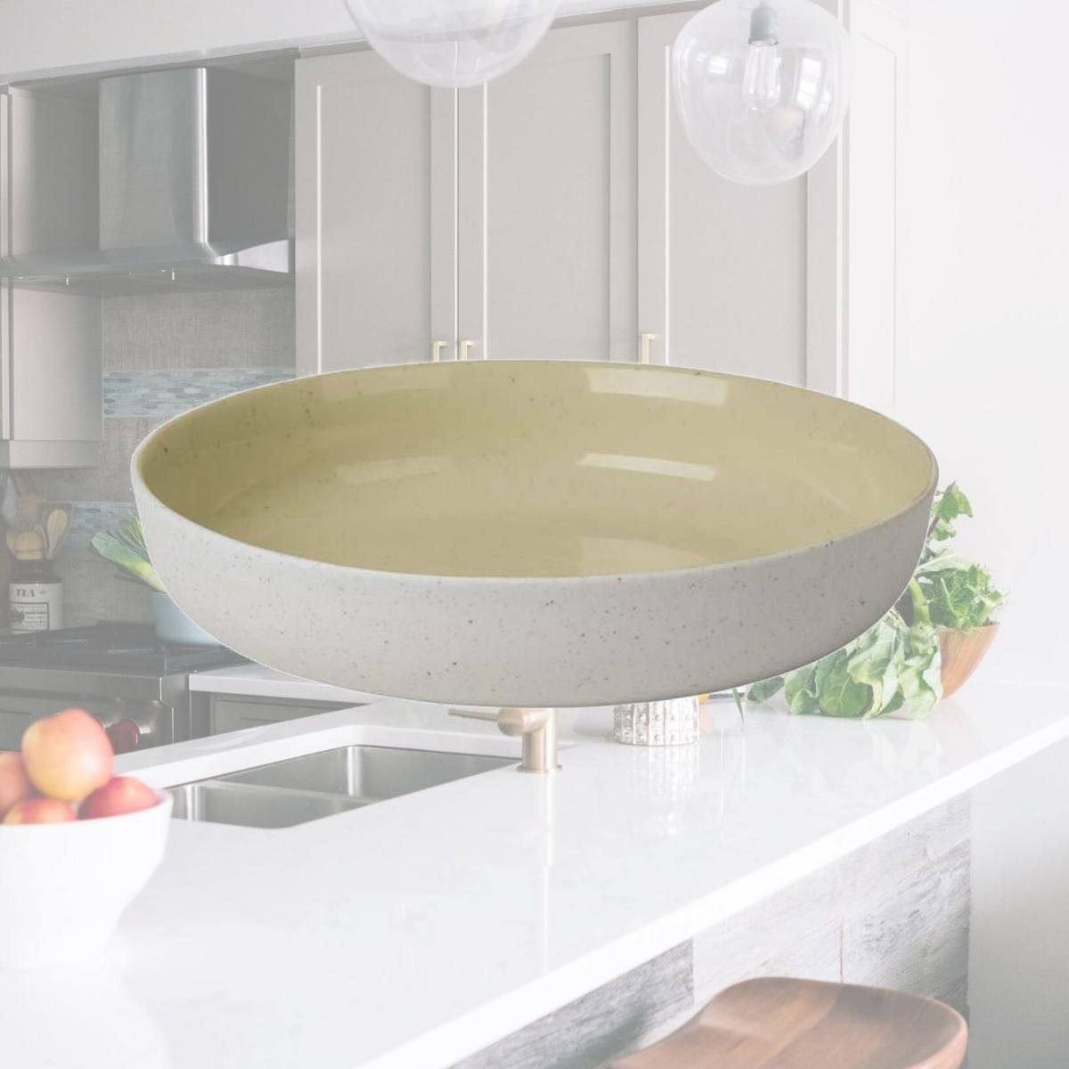 Picture of Blomus 64335.4 7.3 in. Sablo Deep Plate, Savannah - Pack of 4