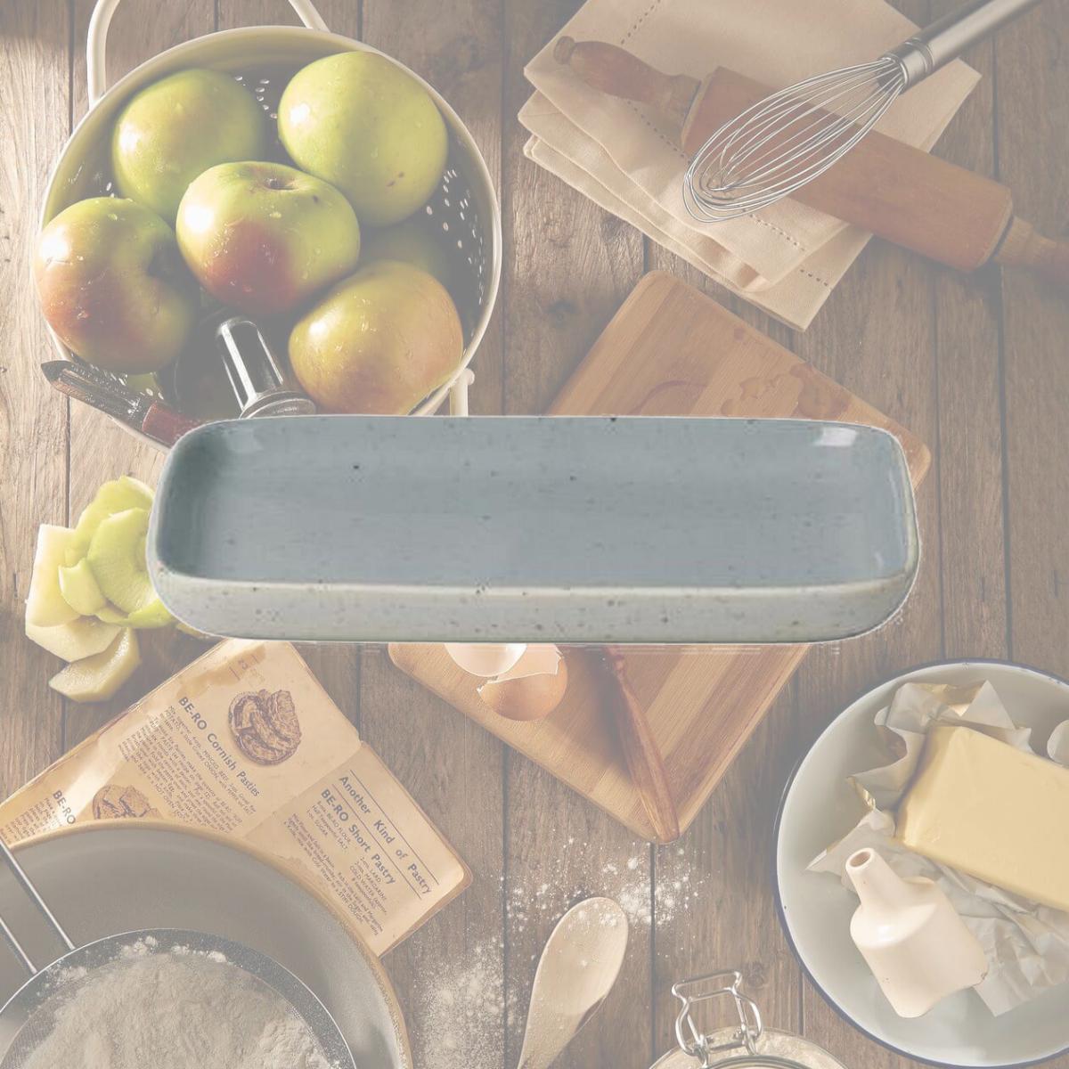 Picture of Blomus 64314.4 3.9 x 5.3 in. Sablo Snack Plate, Stone - Pack of 4