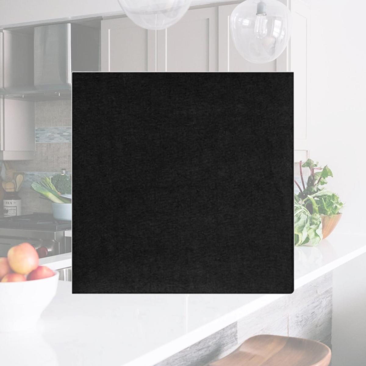 Picture of Blomus 64264.4 17 x 17 in. Lineo Linen Napkin, Black - Pack of 4