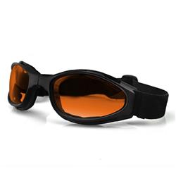 Crossfire, Small Folding Goggles With Anti-fog Amber Lens Eyewear