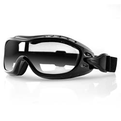 Night Hawk Otg Goggles, Black Frame With Anti-fog Clear Lens Eyewear