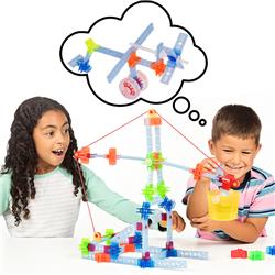 Bz83020 Deluxe Stem Pulley Inventor Building Toys Set - 105 Piece