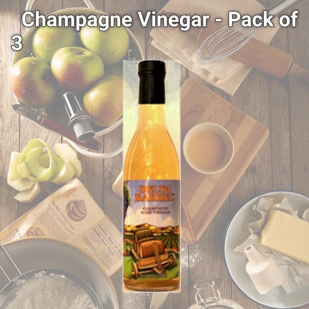 Picture of Bellindora Vinegar 802300 Champagne Vinegar - Pack of 3