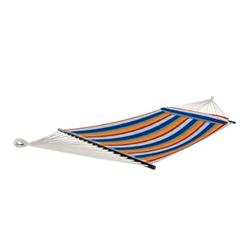 Bliss Hammock Bv-360c 9 Ft. X 3 In. 2-person Hammocks With Spreader Bars & Pillow With Ventaleen Technology Fabric, Starburst Stripe