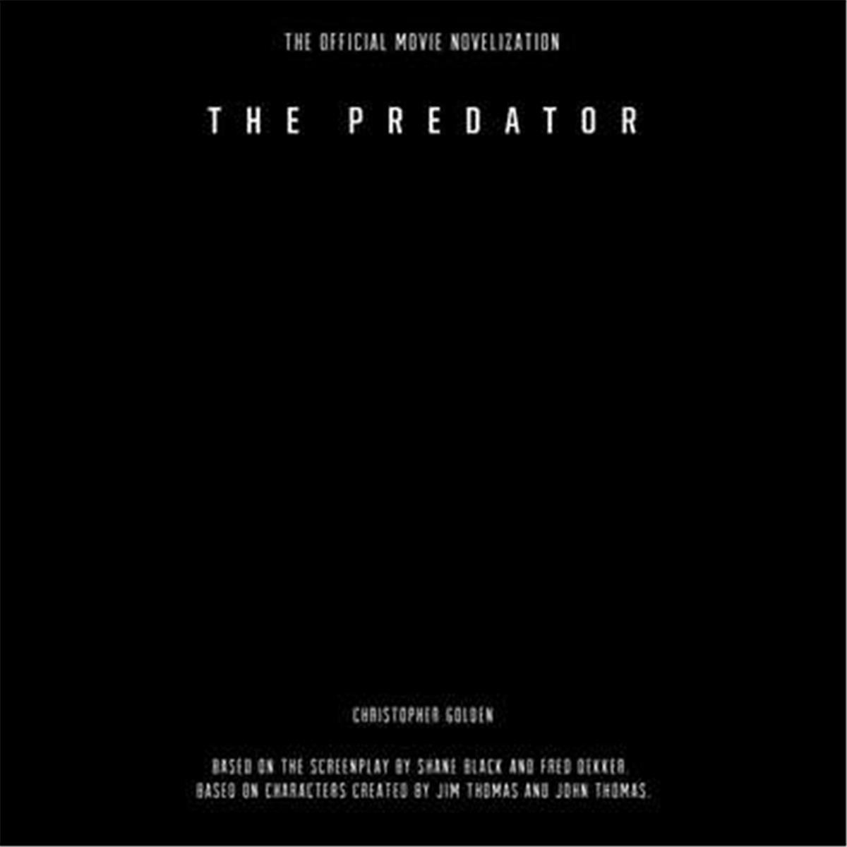 9781538534403 The Predator by Christopher Golden