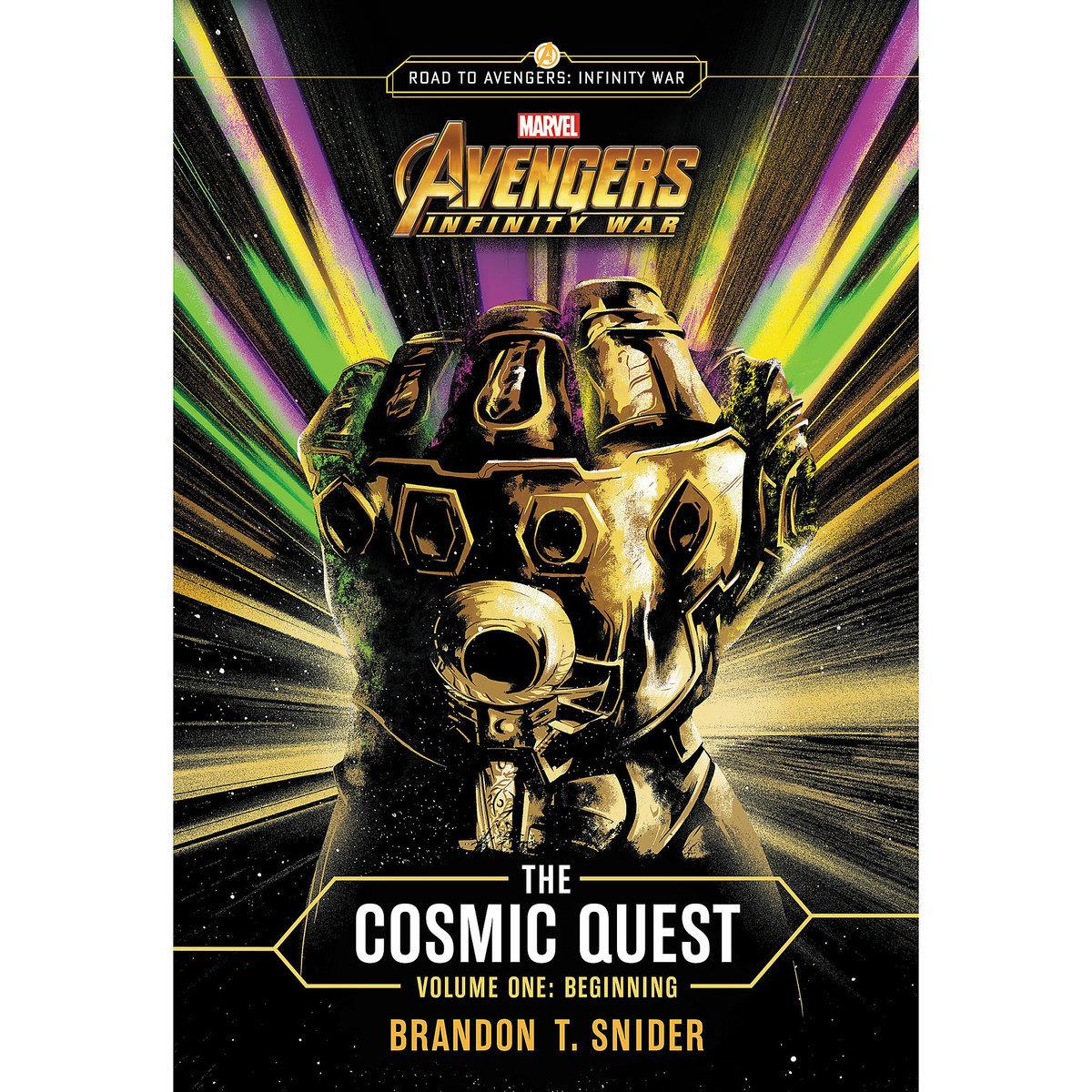 9781982522261 Marvels Avengers - Infinity War - The Cosmic Quest Vol. 1 - Beginning Book