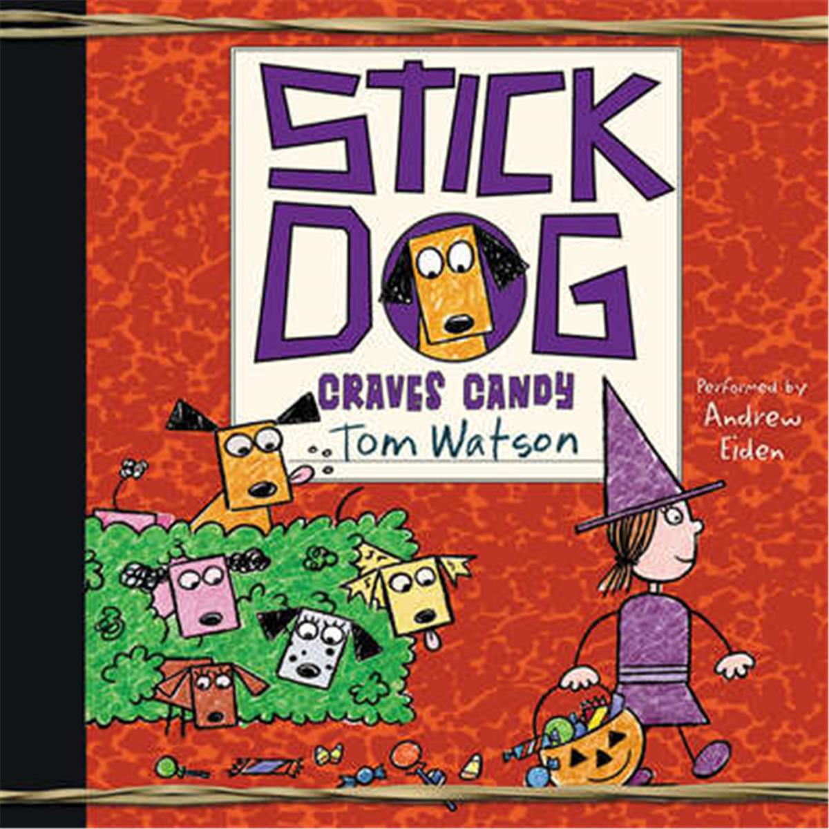 9781538419731 Stick Dog Craves Candy Audio Book