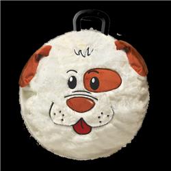 55-9672-1p 18 In. Plush Hop Dog With Pump