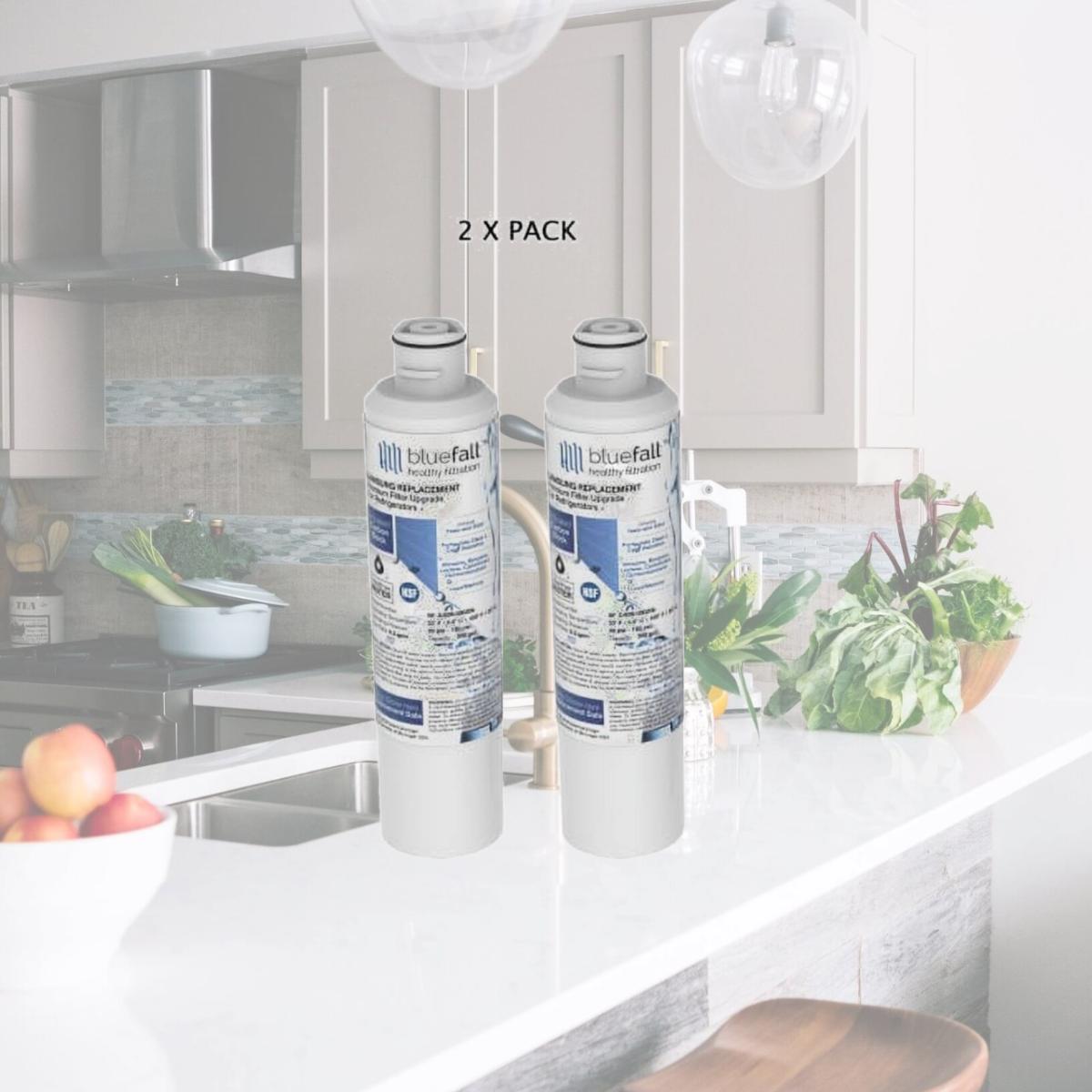 Picture of Drinkpod USA BF29-00020B-2pack Samsung Compatible Da29-00020b Refrigerator Water Filter by Bluefall, Pack of 2