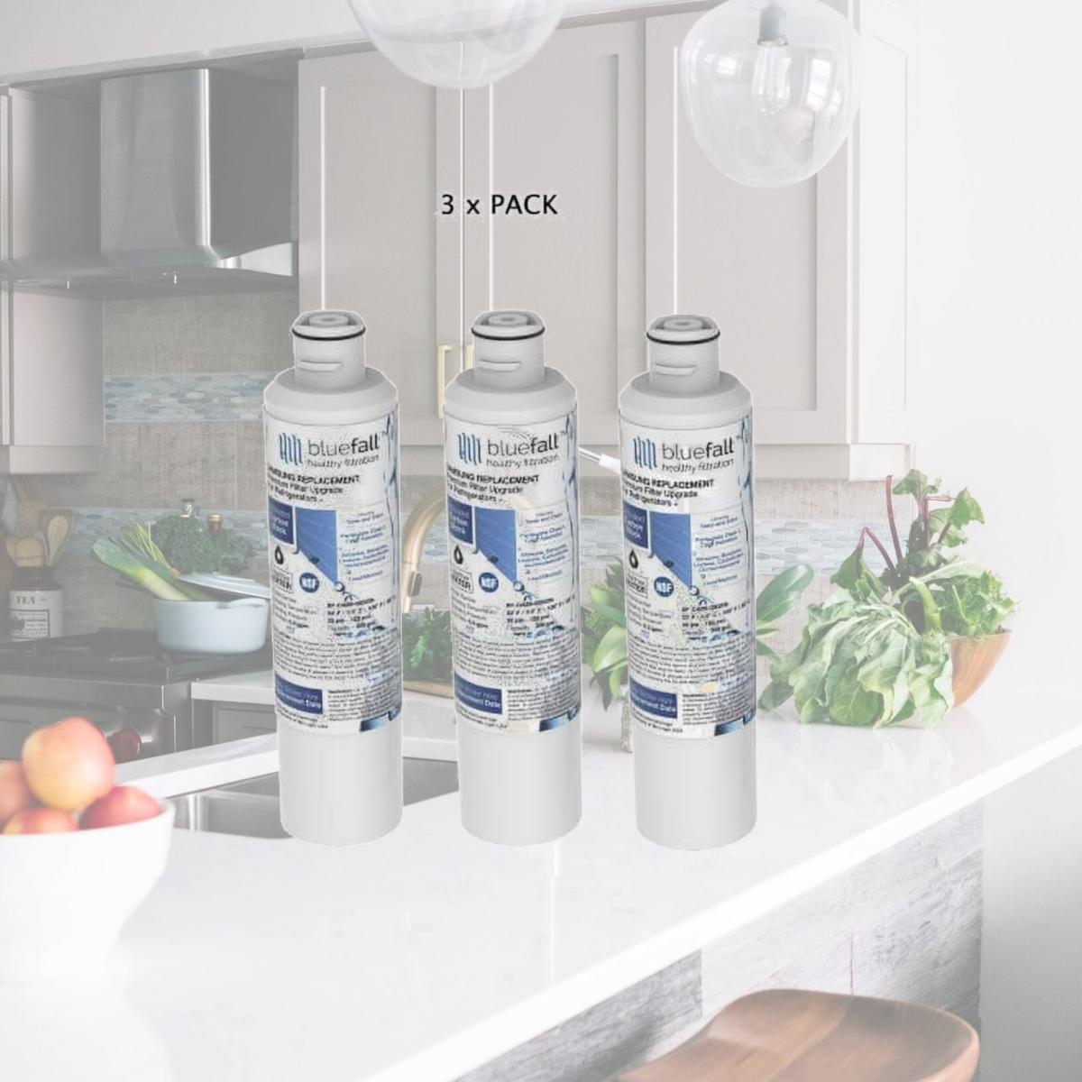 Picture of Drinkpod USA BF29-00020B-3pack Samsung Compatible Da29-00020b Refrigerator Water Filter by Bluefall, Pack of 3
