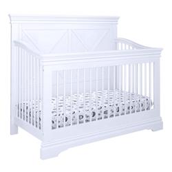 Aax14-0001 Windhaven 4-in-1 Convertible Crib, White
