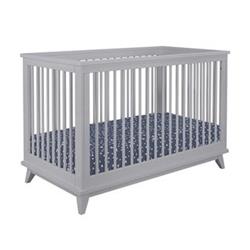 Aaw13-0003 Vista 3-in-1 Convertible Crib, Gray