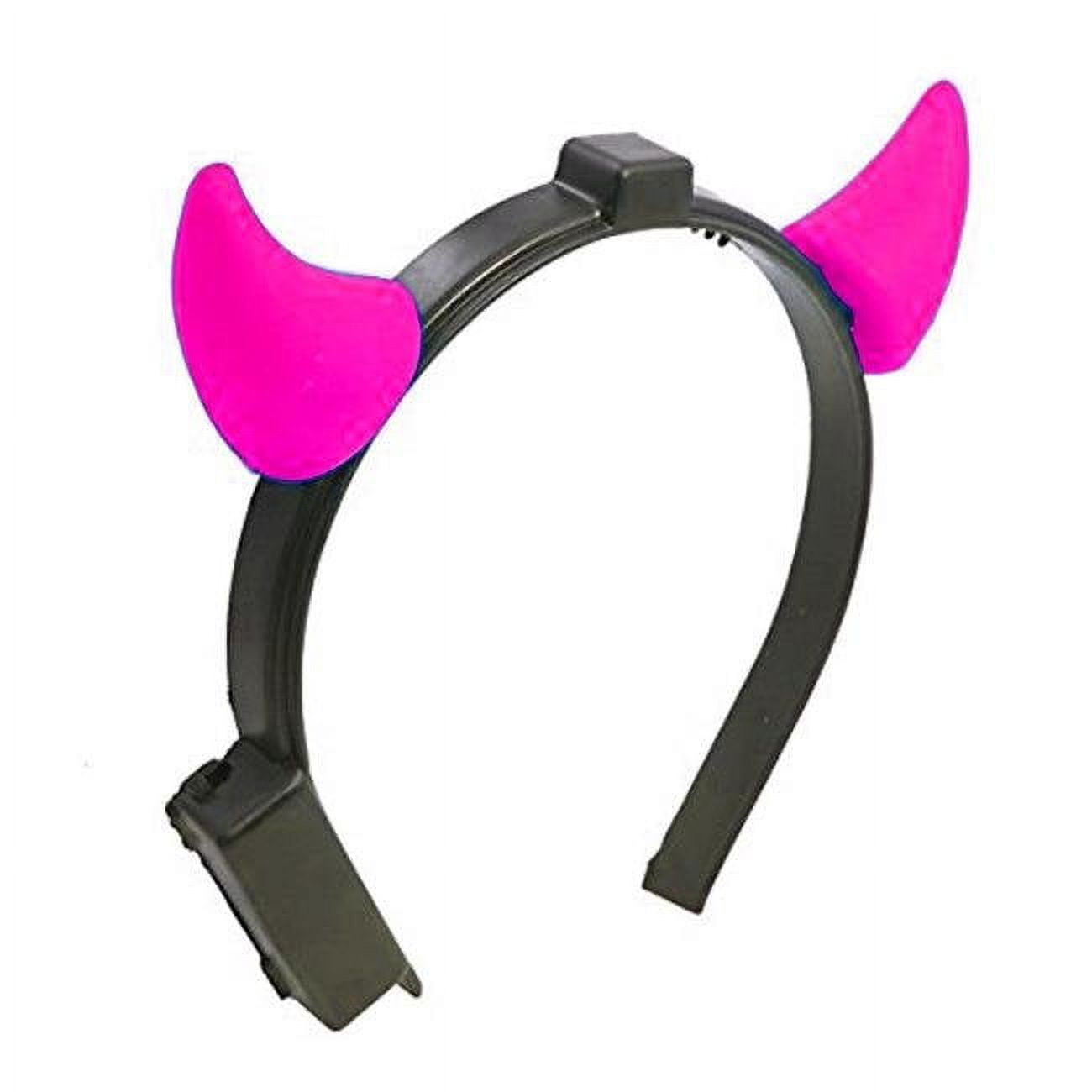 977000 Light Up Devil Horns, Pink