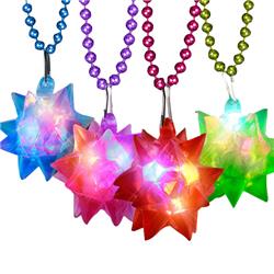 1095000 Beaded Crystal Star Necklace
