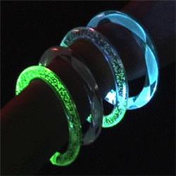 1145041 Rainbow Spiral Bangle Flashing Bracelet