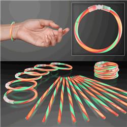 1145050 Spiral Glowstick Bracelet - Pack Of 25