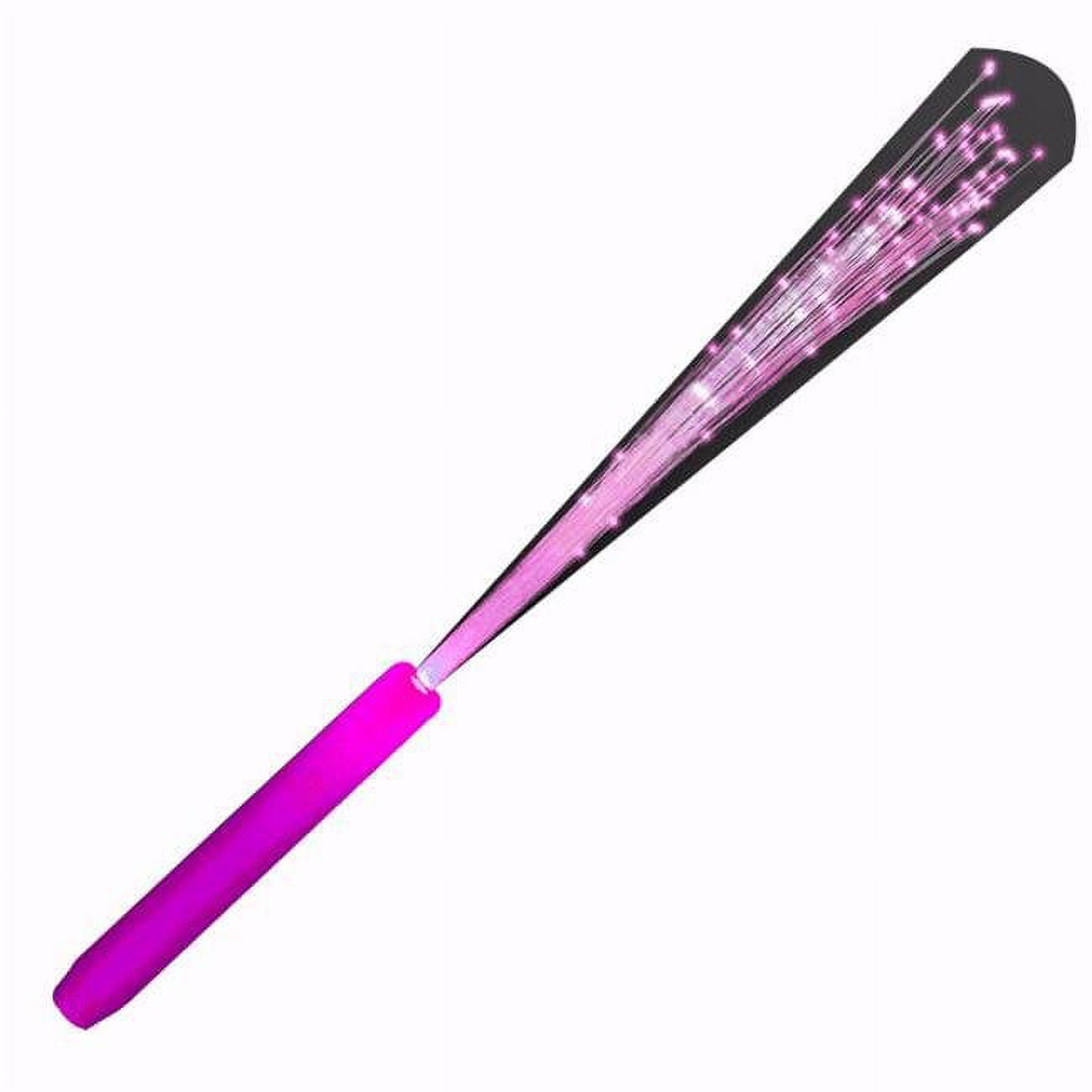 1451520 Pink Fiber Optic Wands With Pink Leds