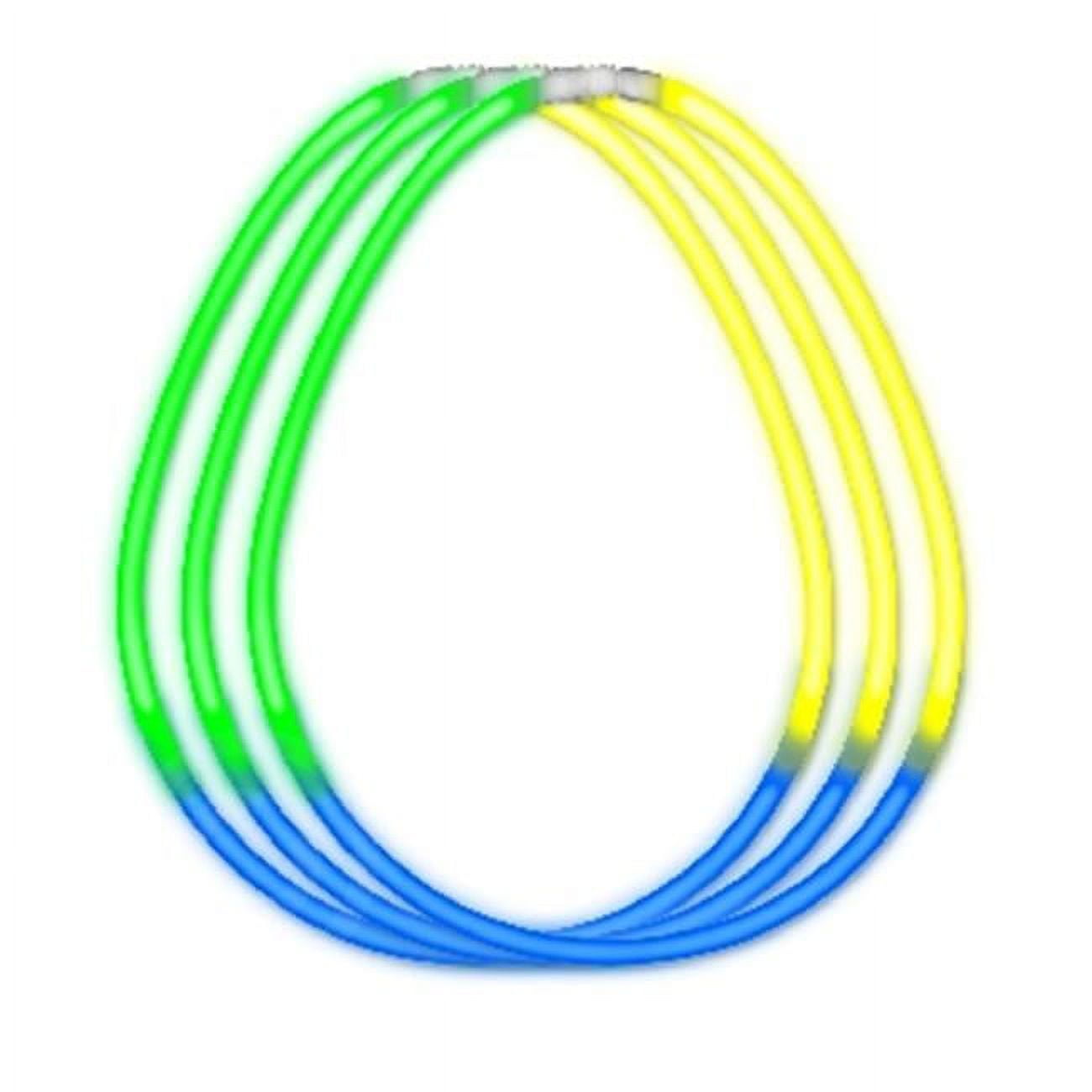 1705000 Glow Necklace Tri Color Tube Of Fifty