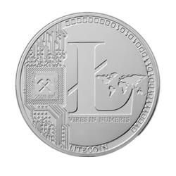 SPLNACRLE Silver Plated Litecoin Non-currency Art Collection Replica Limited Edition Coin