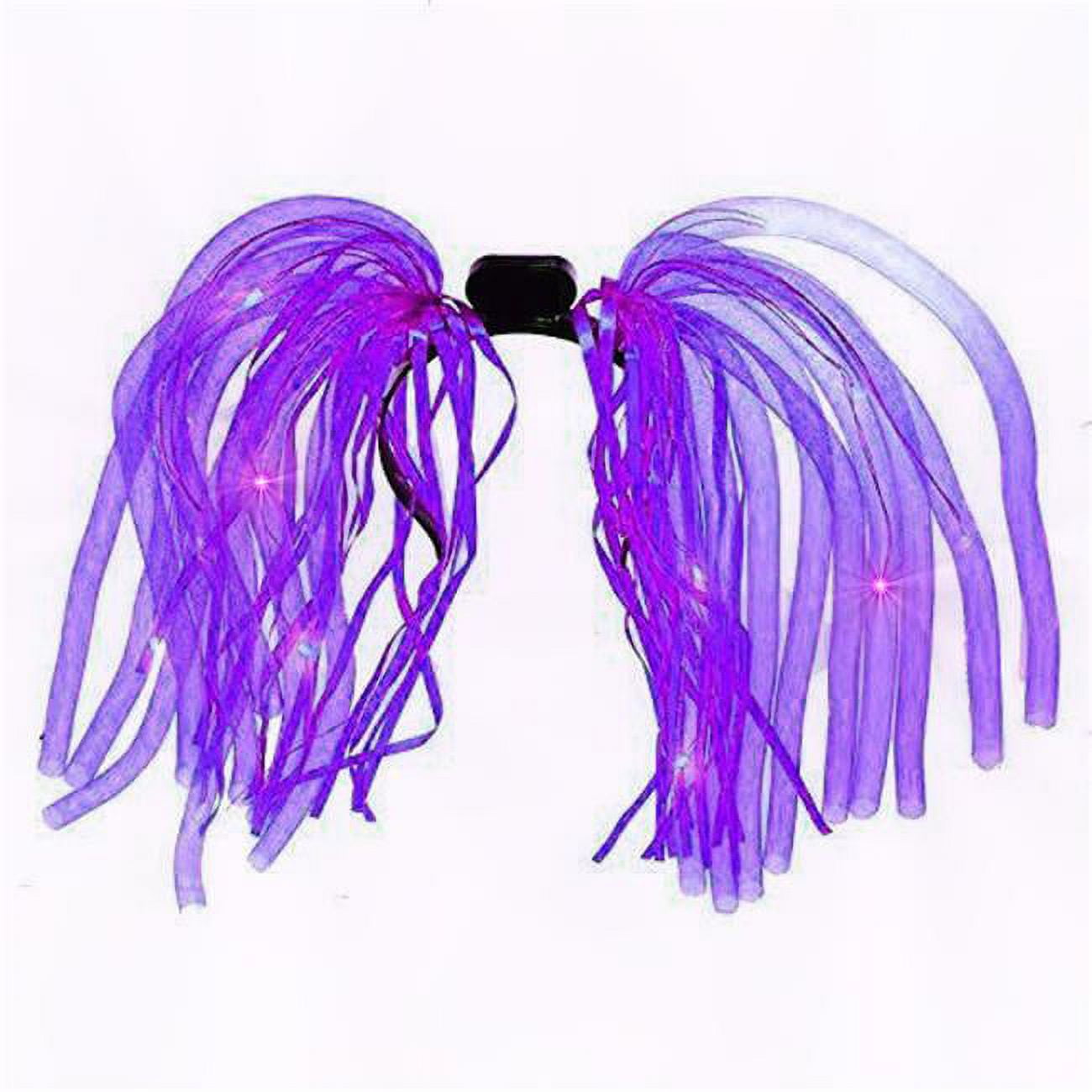 5020000 Purple LED Noodle Headband Flashing Dreads