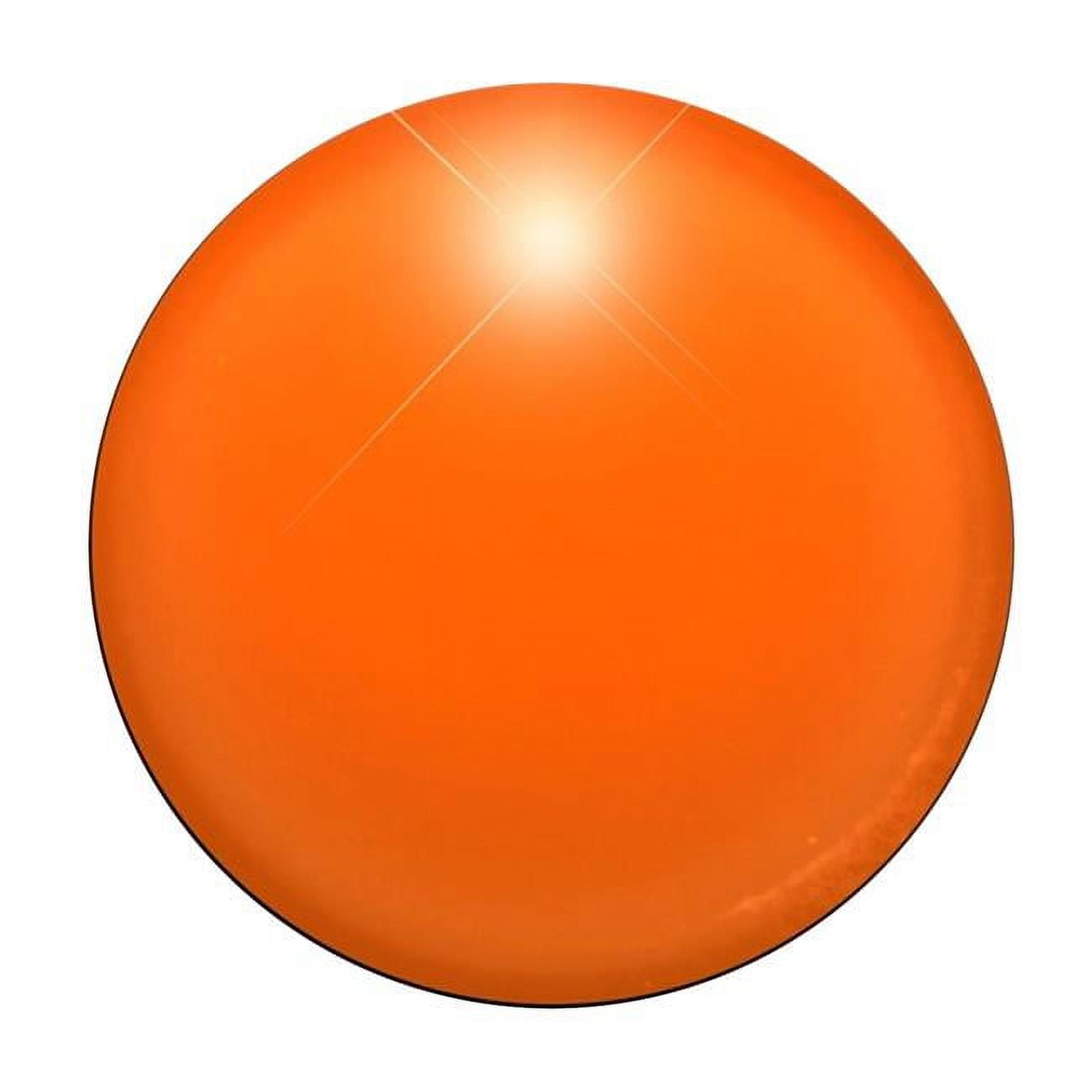 Lurbpo-or Light Up Round Badge Pin, Orange