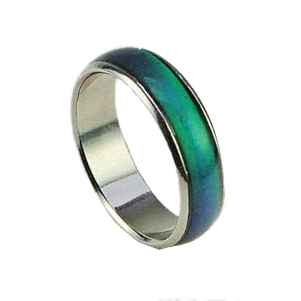 940000-9 Size 9 Seventies Mood Rings with 1 Free E Mood Ring
