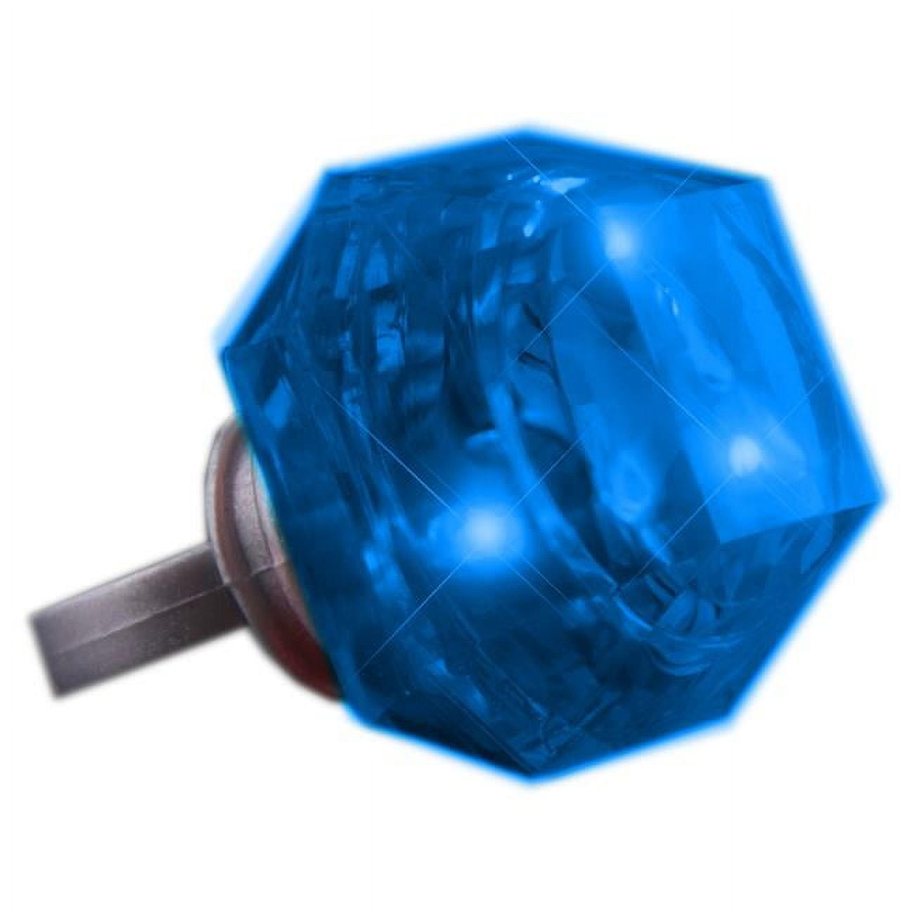 10560-bl Huge Gem Diamond Ring, Blue