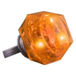10560-or Huge Gem Diamond Ring, Orange