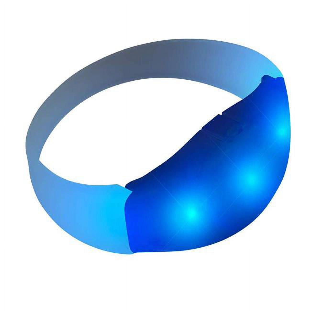 Rubber Frosted Bracelet, Blue