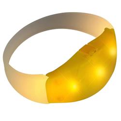 Rubber Frosted Bracelet, Yellow