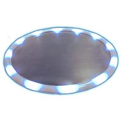1271010 Led Serving Tray, Blue
