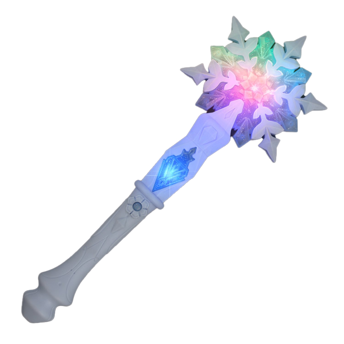 MWFSMAT-MLT Musical Winter Frosty Snowflakes Motion-Activated Torch LED Wand