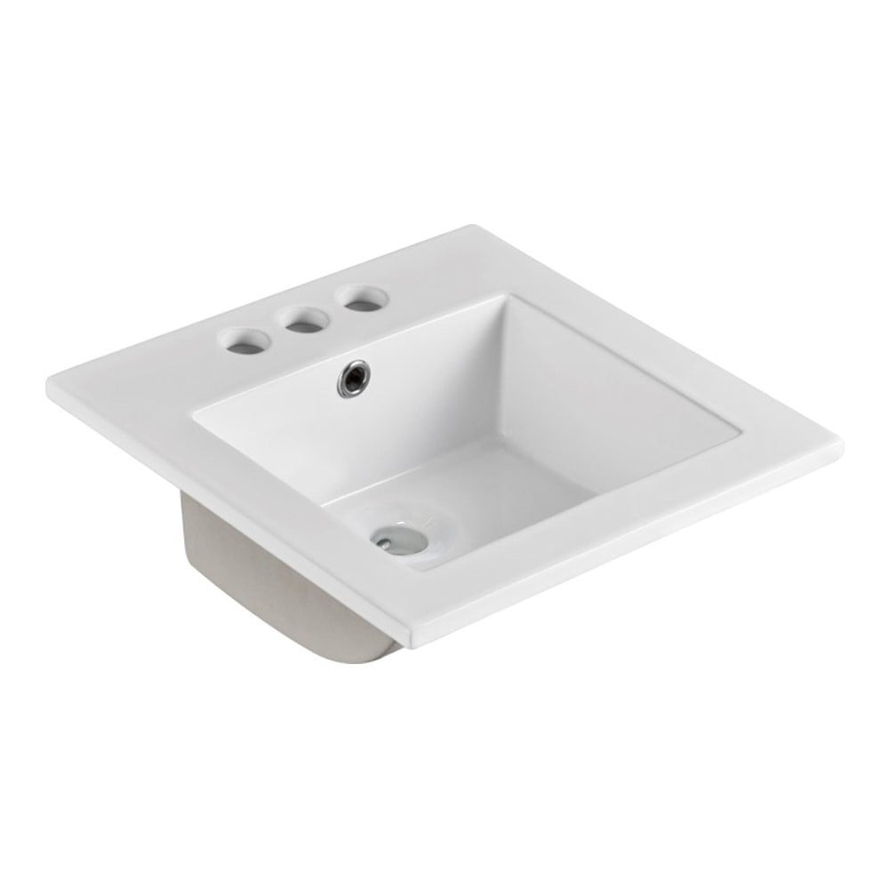 Bellaterra Home 301616 16 In. Single Sink Ceramic Top