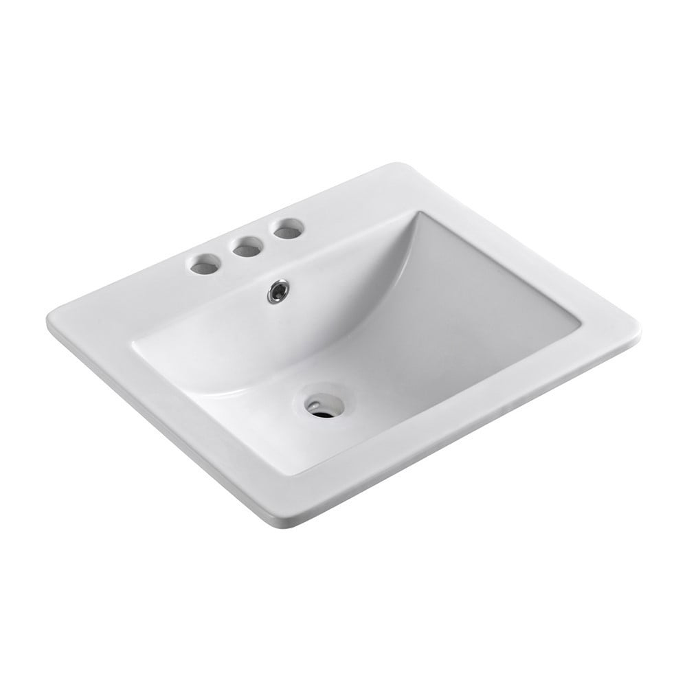 Bellaterra Home 302118 21 In. Single Sink Ceramic Top