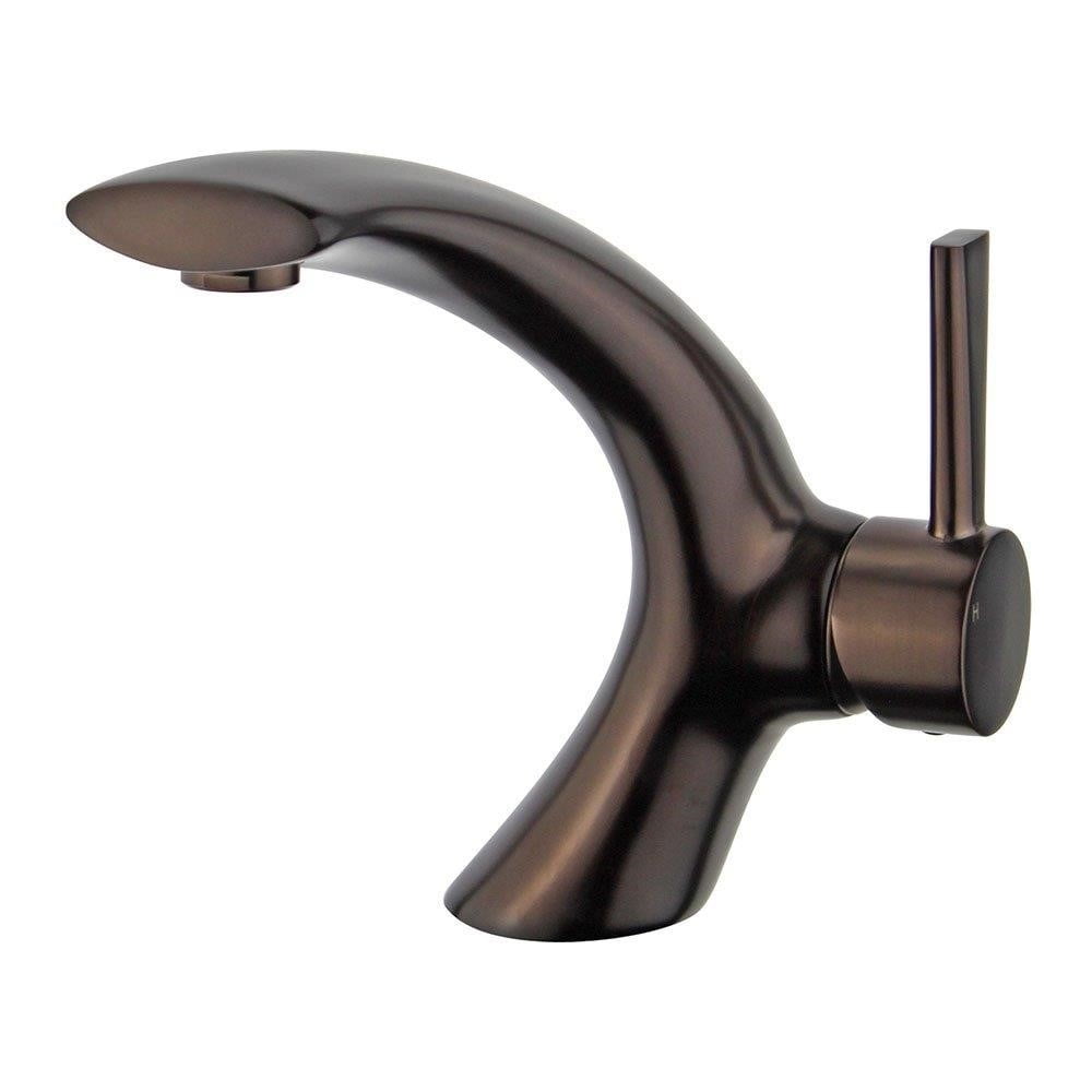 Bellaterra Home 10165t2-orb-w 2 X 4 X 7.3 In. Bilbao Single Handle Bathroom Vanity Faucet, Oil Rubbed Bronze