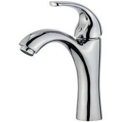 Bellaterra Home 10165b1-pc-w 2 X 5 X 8 In. Seville Single Handle Bathroom Vanity Faucet, Polished Chrome